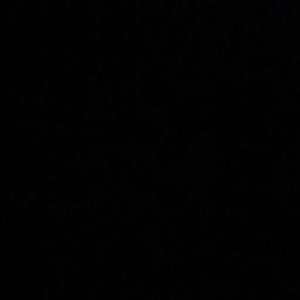 A solid black rectangle fills the entire frame.