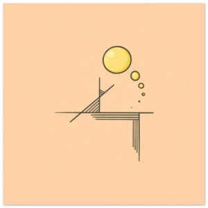 Skies 25x25 cm / 10x10″