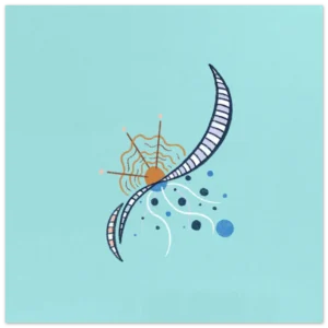 Rising 25x25 cm / 10x10″