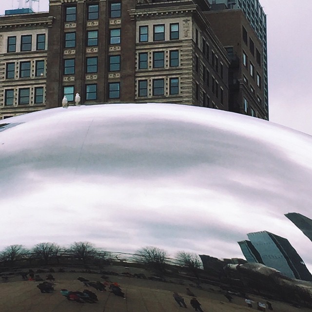 “Look at all these tourists.”