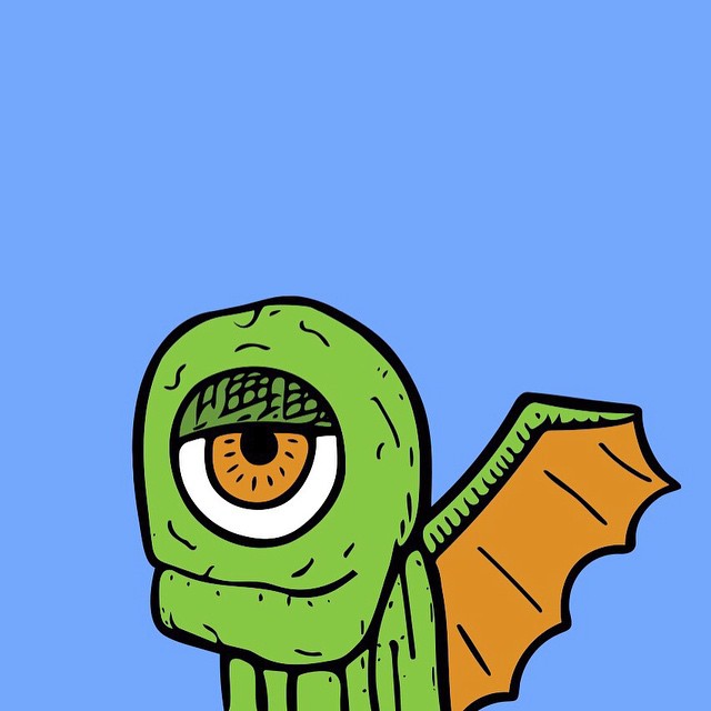 The chillest winged beast you’ll ever meet.