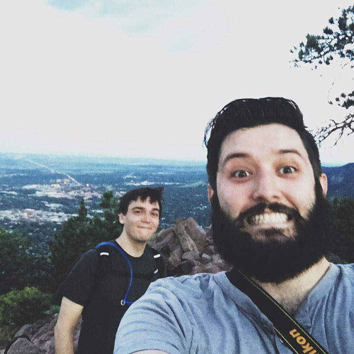 Post-sushi hiking in the best hiking.