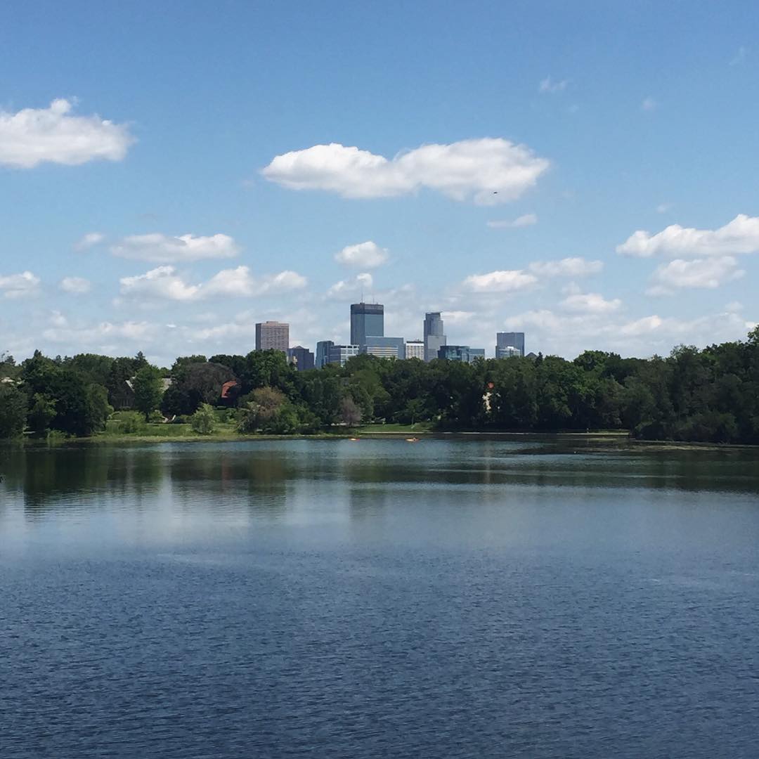 Took a quick ride around a lake.