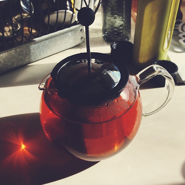 Tea time.