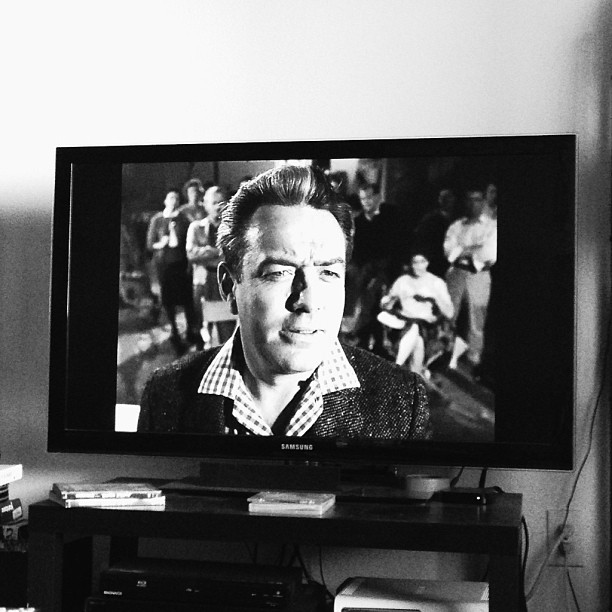 Lunch watching The Twilight Zone.