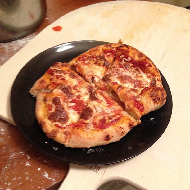 Plain cheese.
