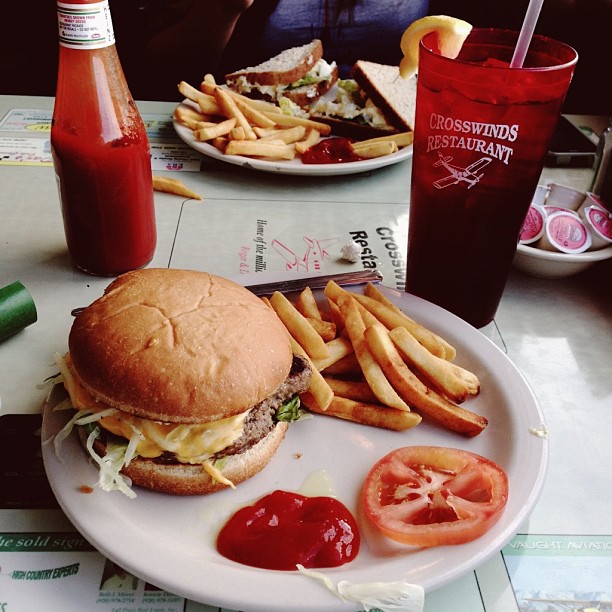 My first $100 hamburger!