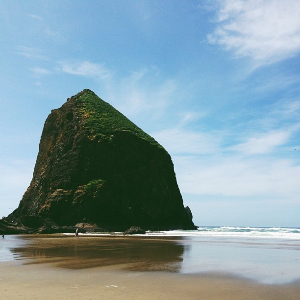 Haystack Rock.