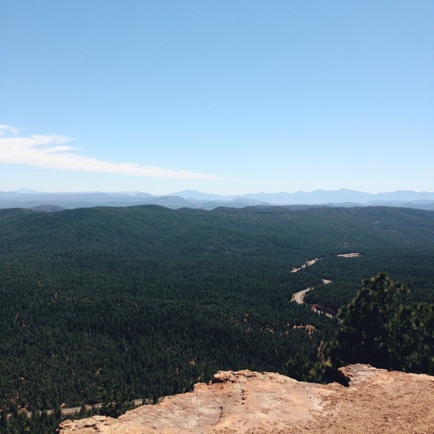 Mogollon Rim.