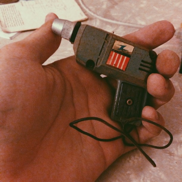Tiny drill.