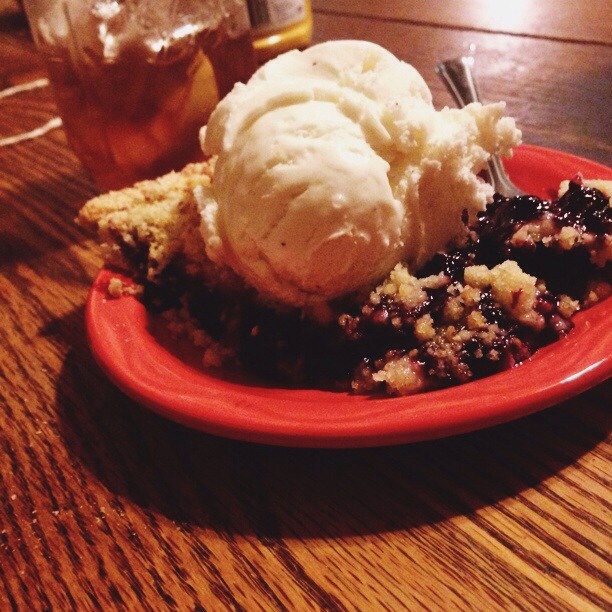 Mixed berry pie with @potterkore
