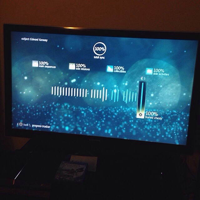 Holy crap. 100% on AC:Black Flag!