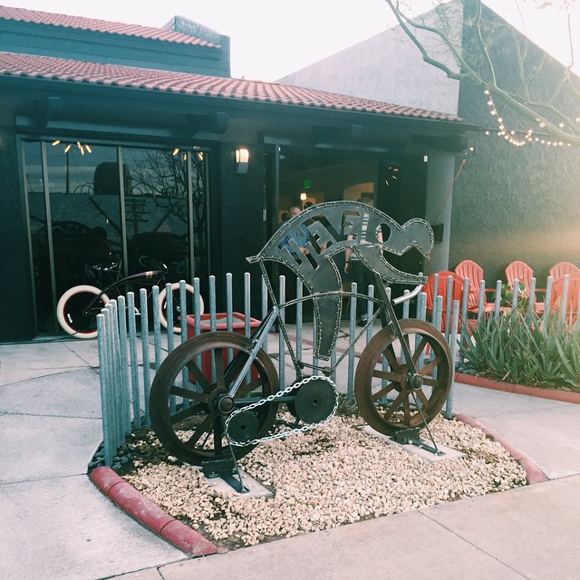 Grand opening. Nice bikes. Press Coffee.