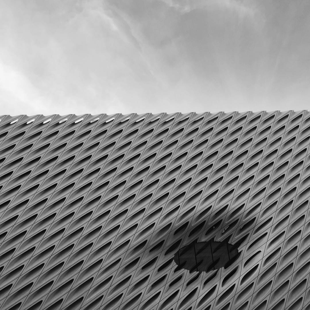 Black and white architecture photo.