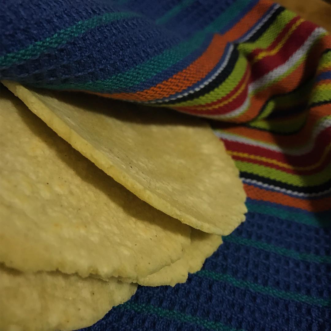 Made tortillas tonight with @crymac2you.