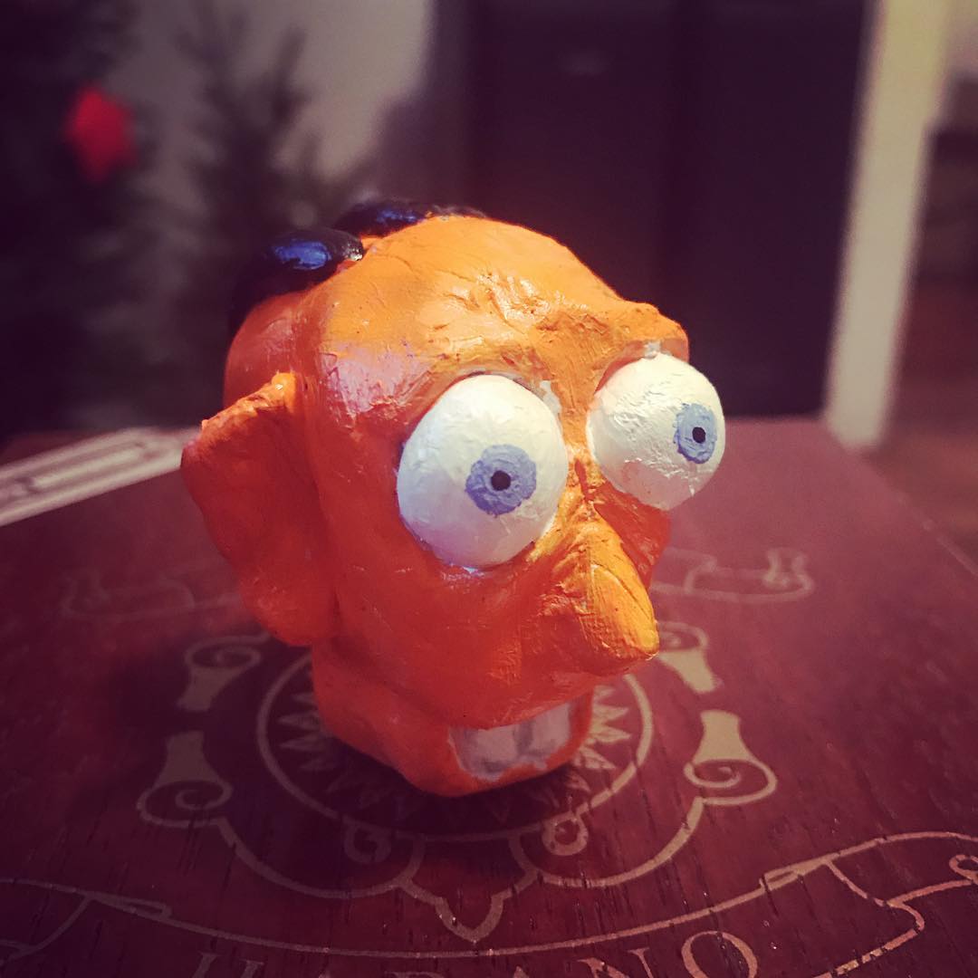 Found some clay and made a thing.