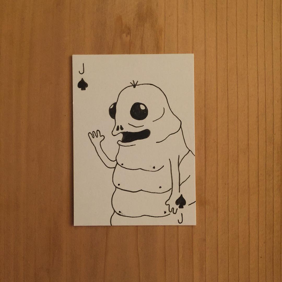 77. Jack of Spades. .