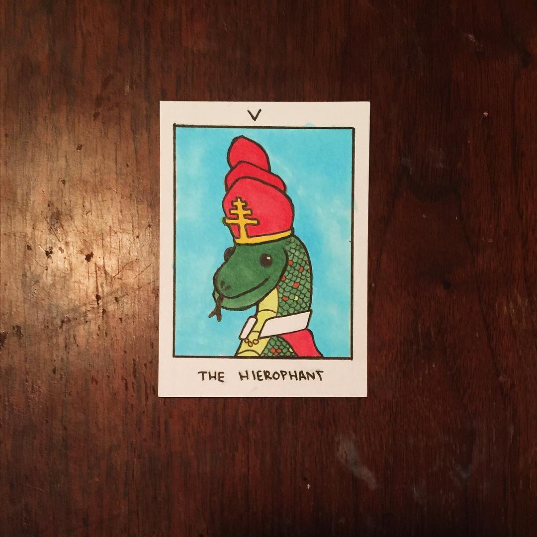 60. The Hierophant.