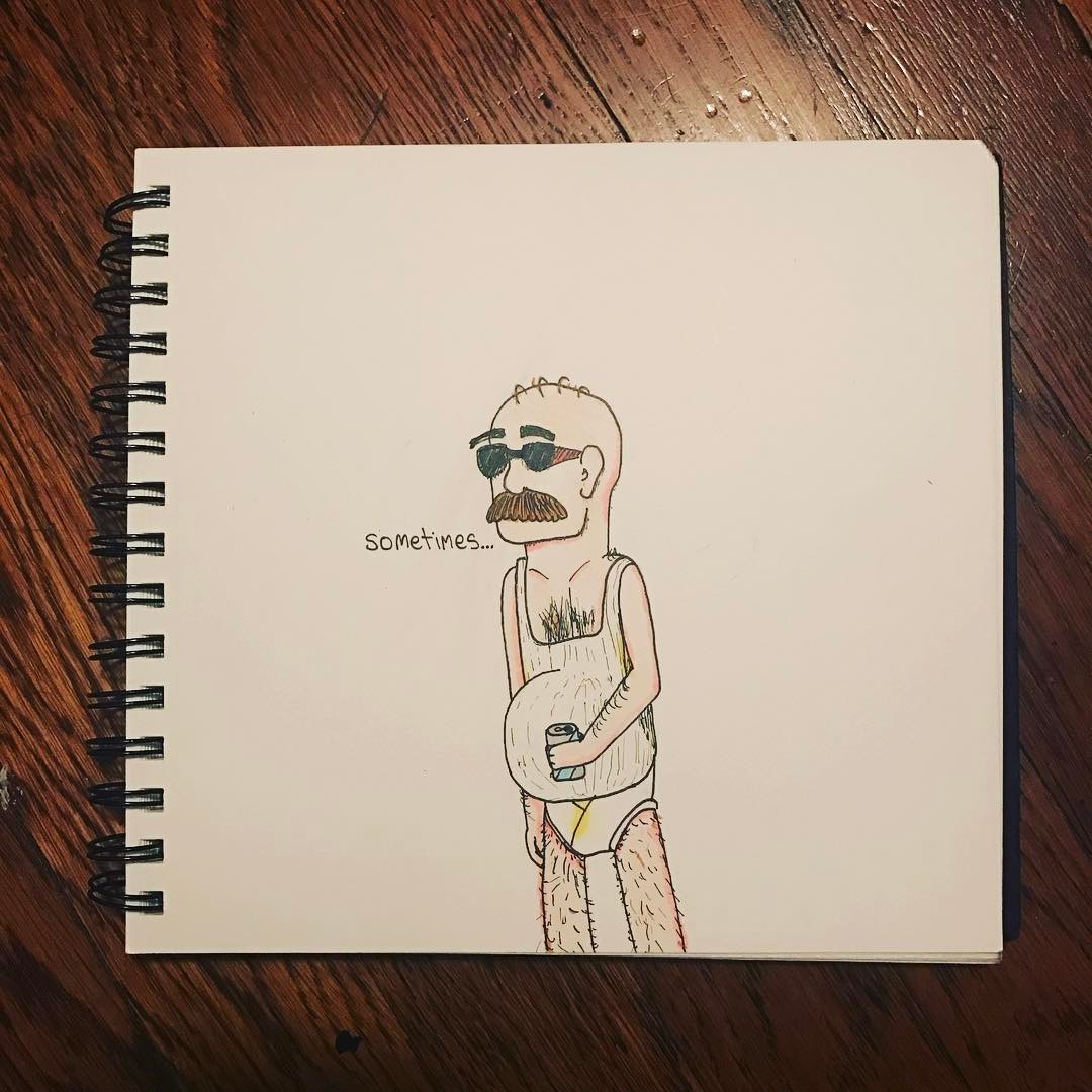 Sometimes you gotta post a drawing cause it’s fun.