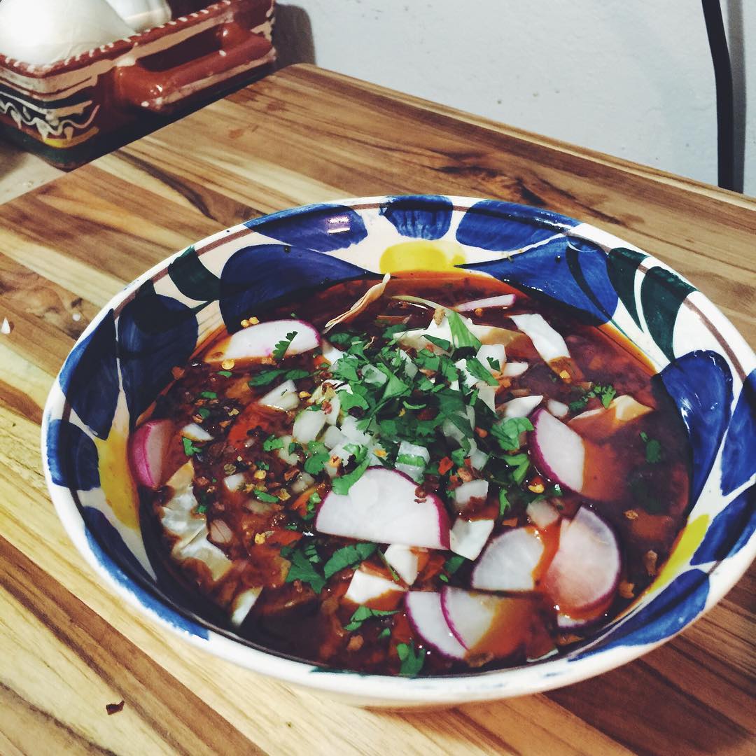First attempt at pozole.