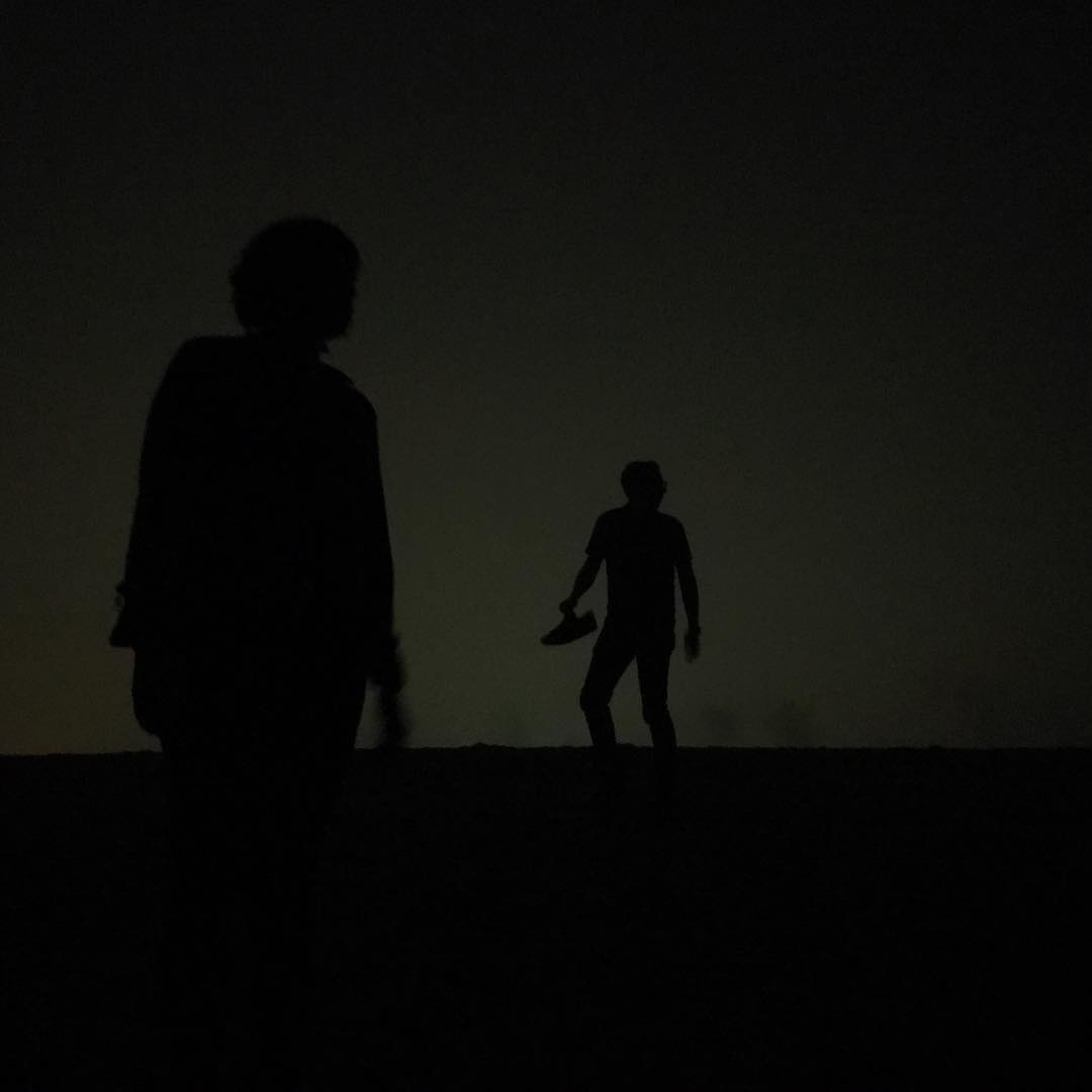 A noise. A light in the distance. .