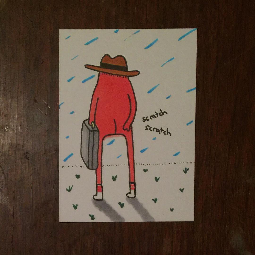 32. The future is so itchy.