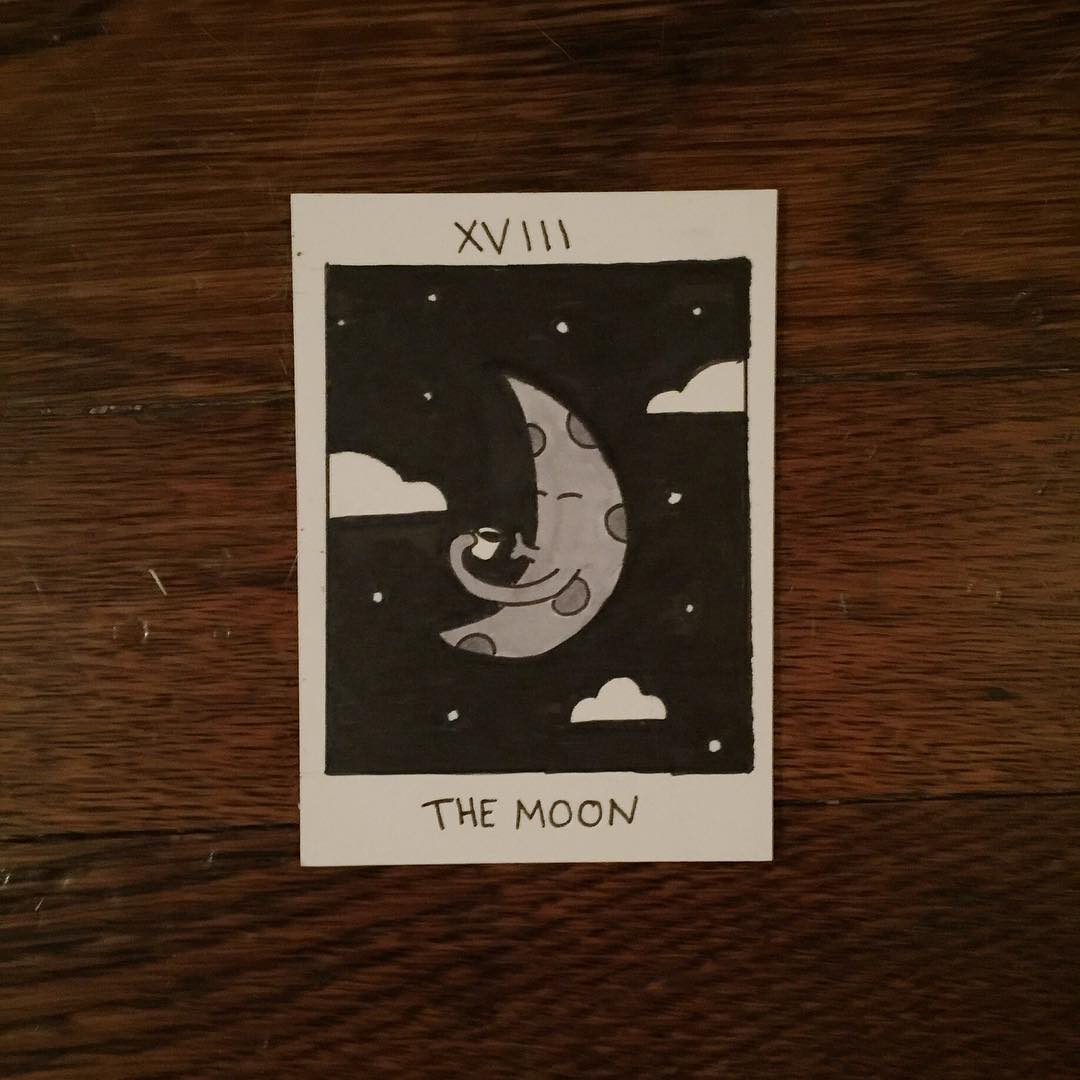 73. The Moon needs to start the day(night?) right.