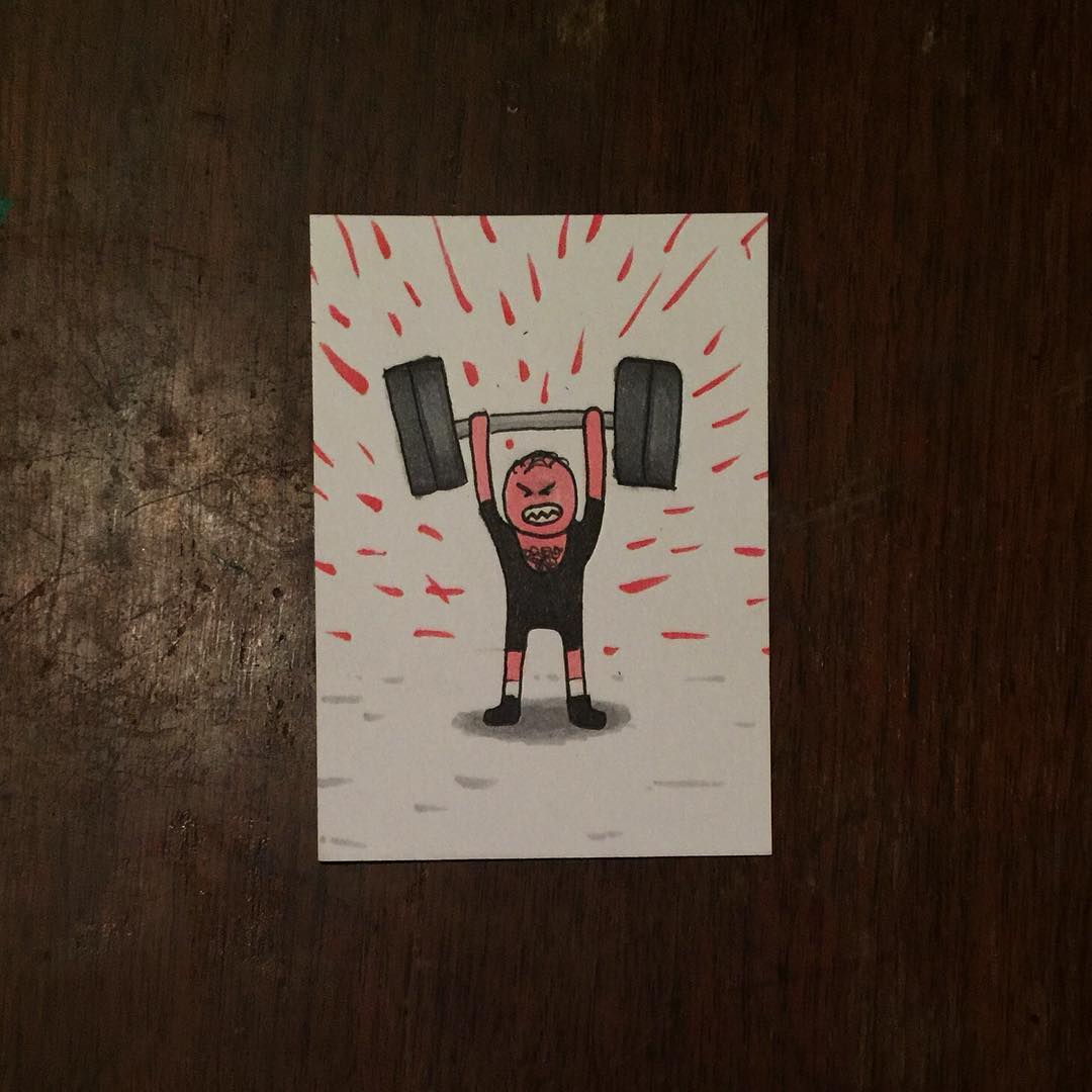 45. Power through the hurt.