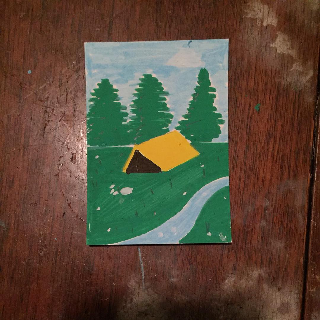 Day 4: Going camping tomorrow.