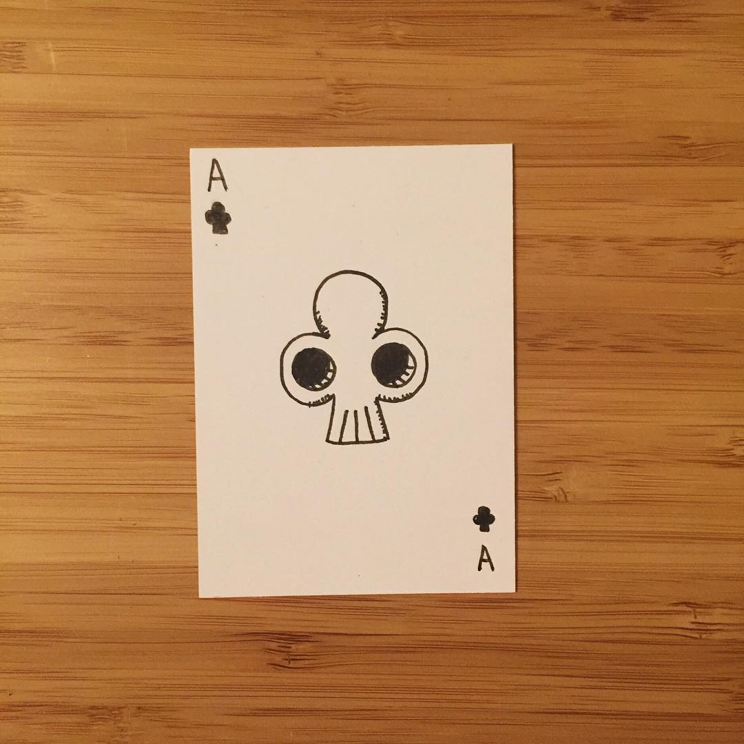 88. Ace of Clubs. .