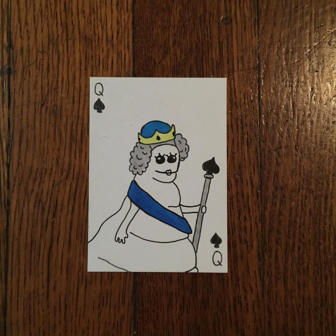 78. Queen of Spades. .