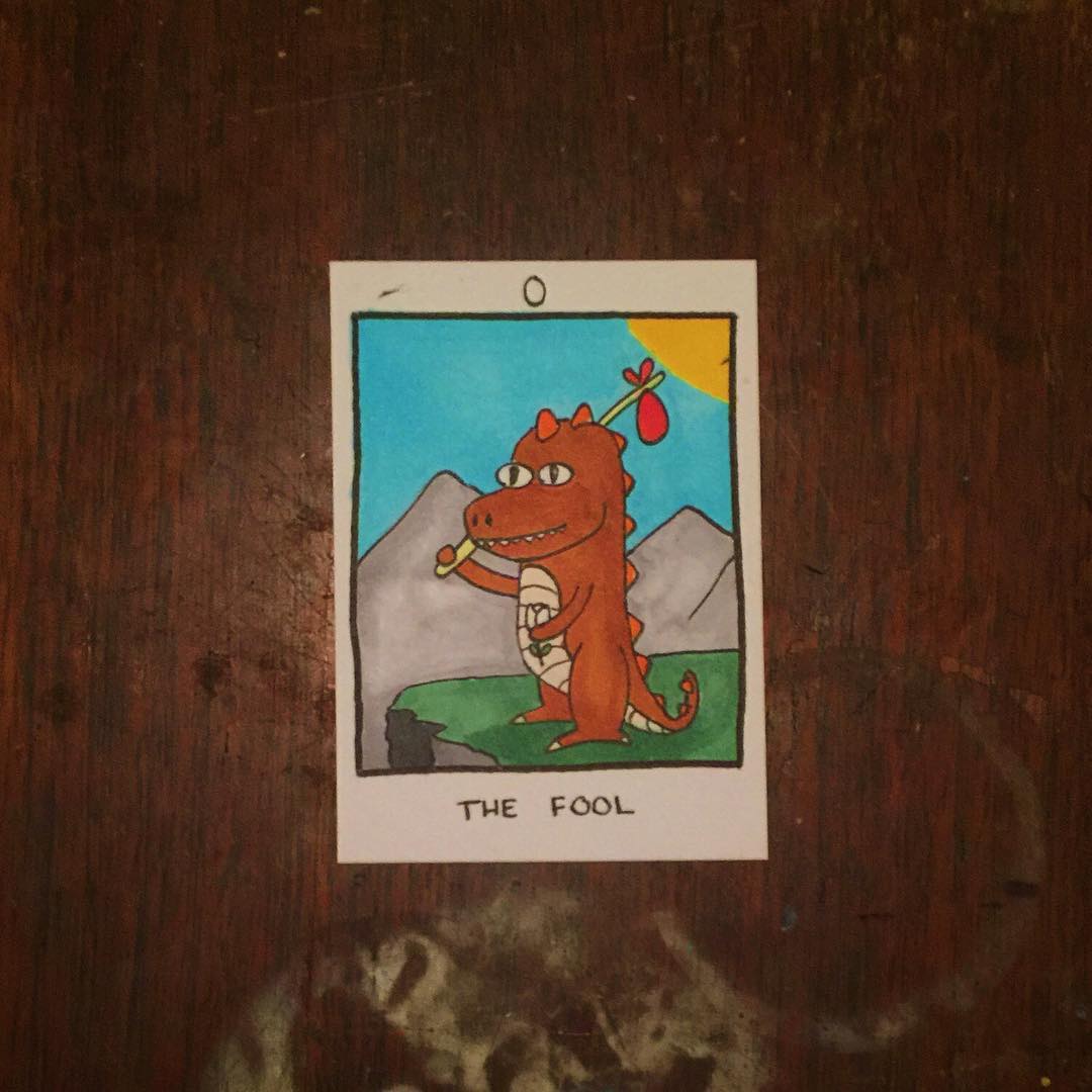 55. The Fool. My buddy @jpchakra and I will be doing our take on tarot cards.