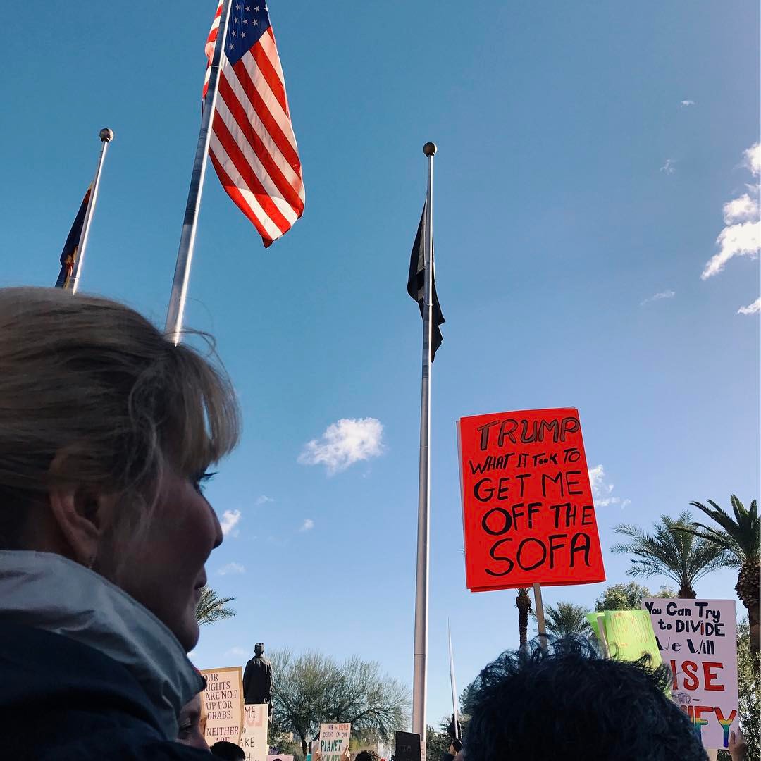 Glad I went with @lopezchakra to the march today. Feels like we’re entering a…