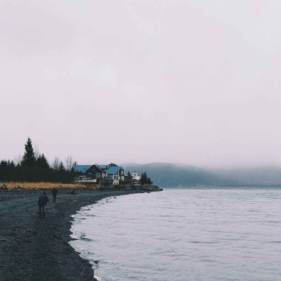 overcast days.