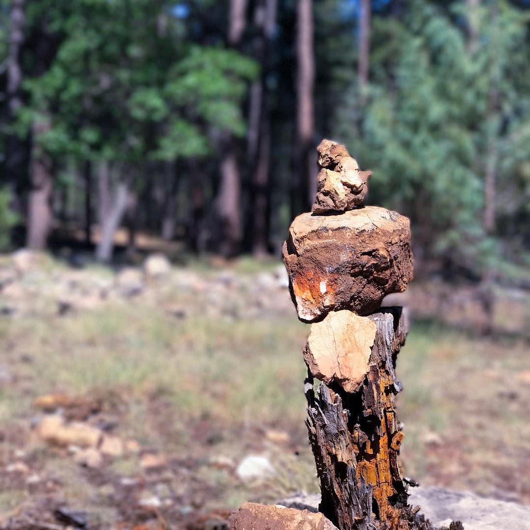 Guardian cairn.