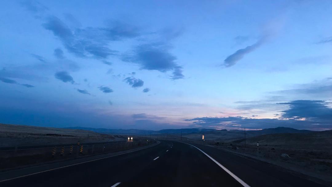 The road is calling.
