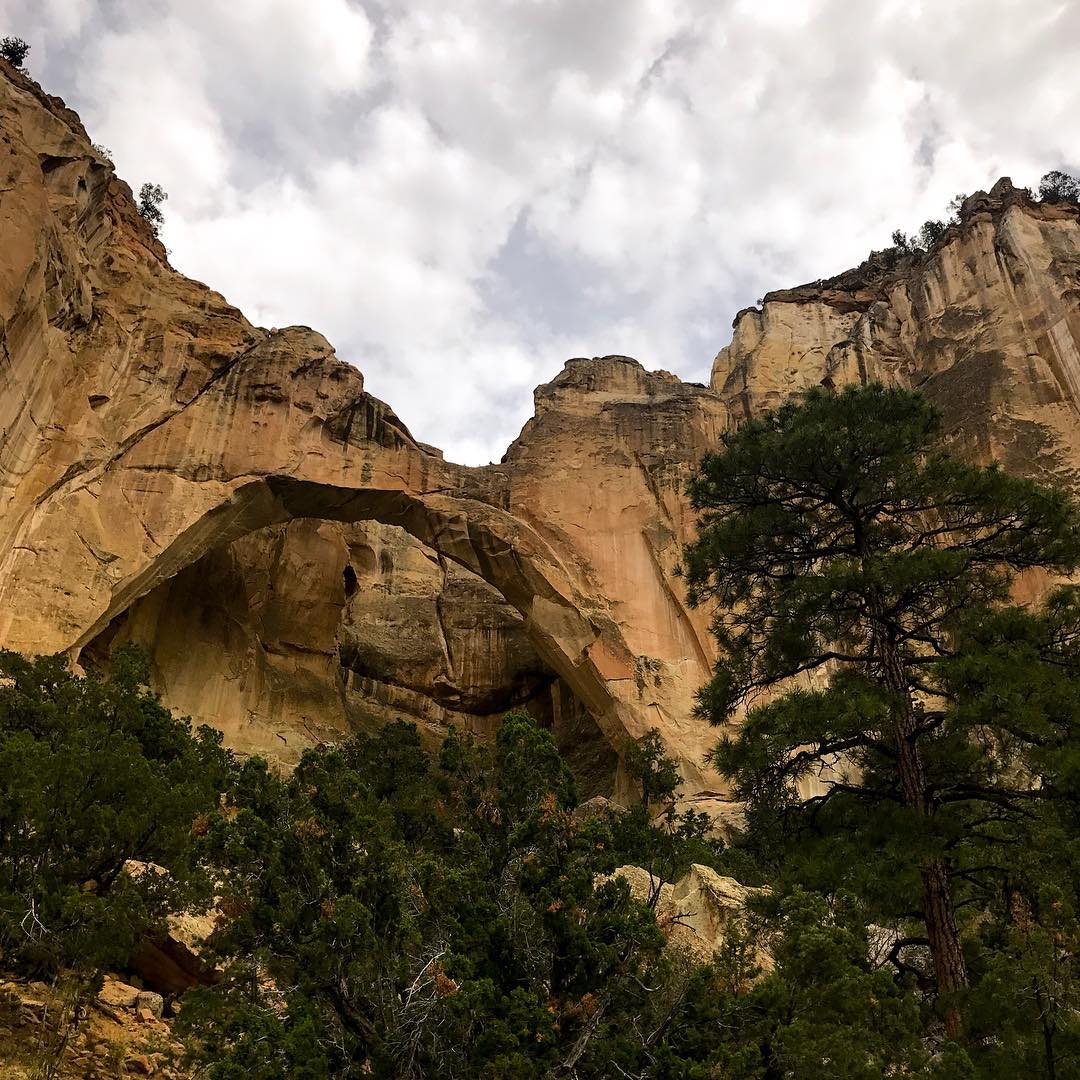 New Mexico has some nice roadside stops.