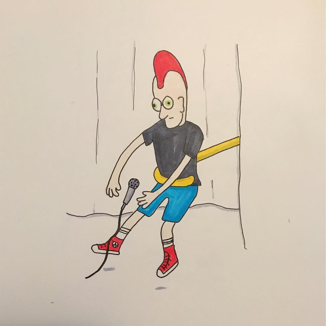 Don’t know where these drawings are going. 7 Seconds – F.O.F.O.D.