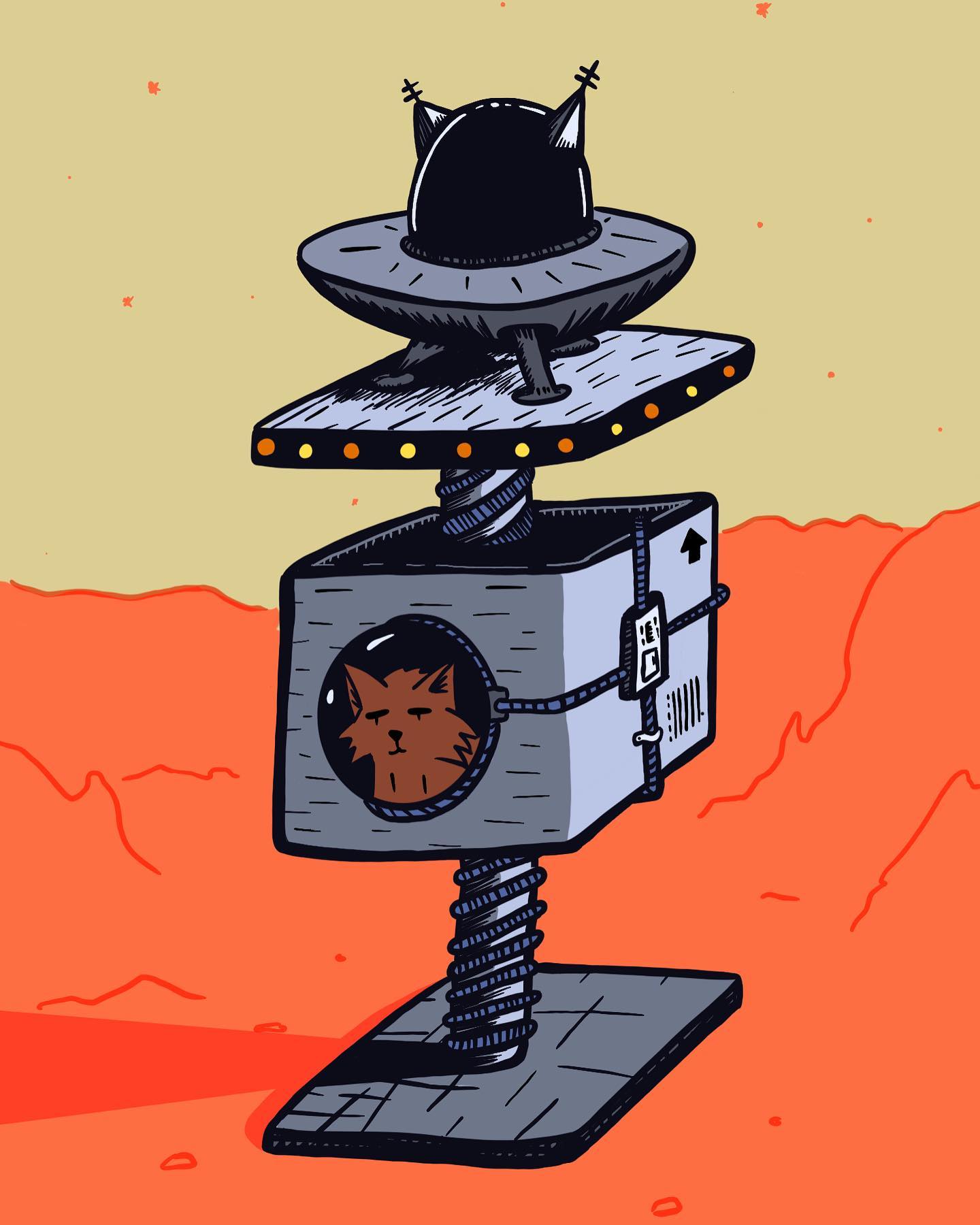 Oh to be chilling in a space outpost.