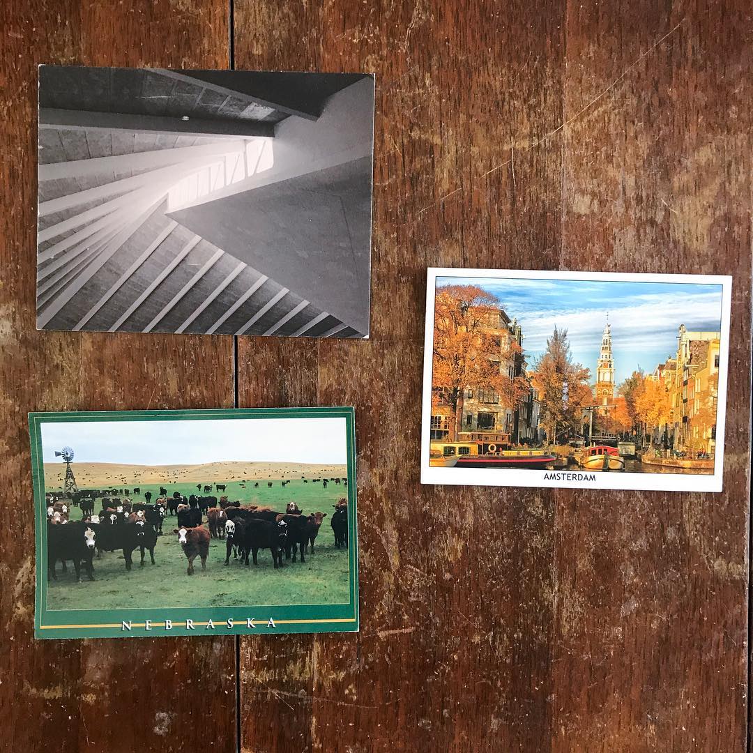 I love getting postcards! Thanks @emdash_hill and @lopezchakra!