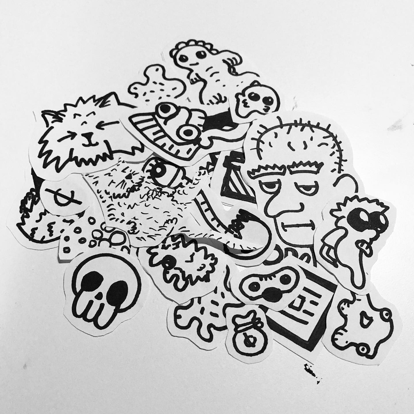 Sharpie + sticker paper = 🤙🏼