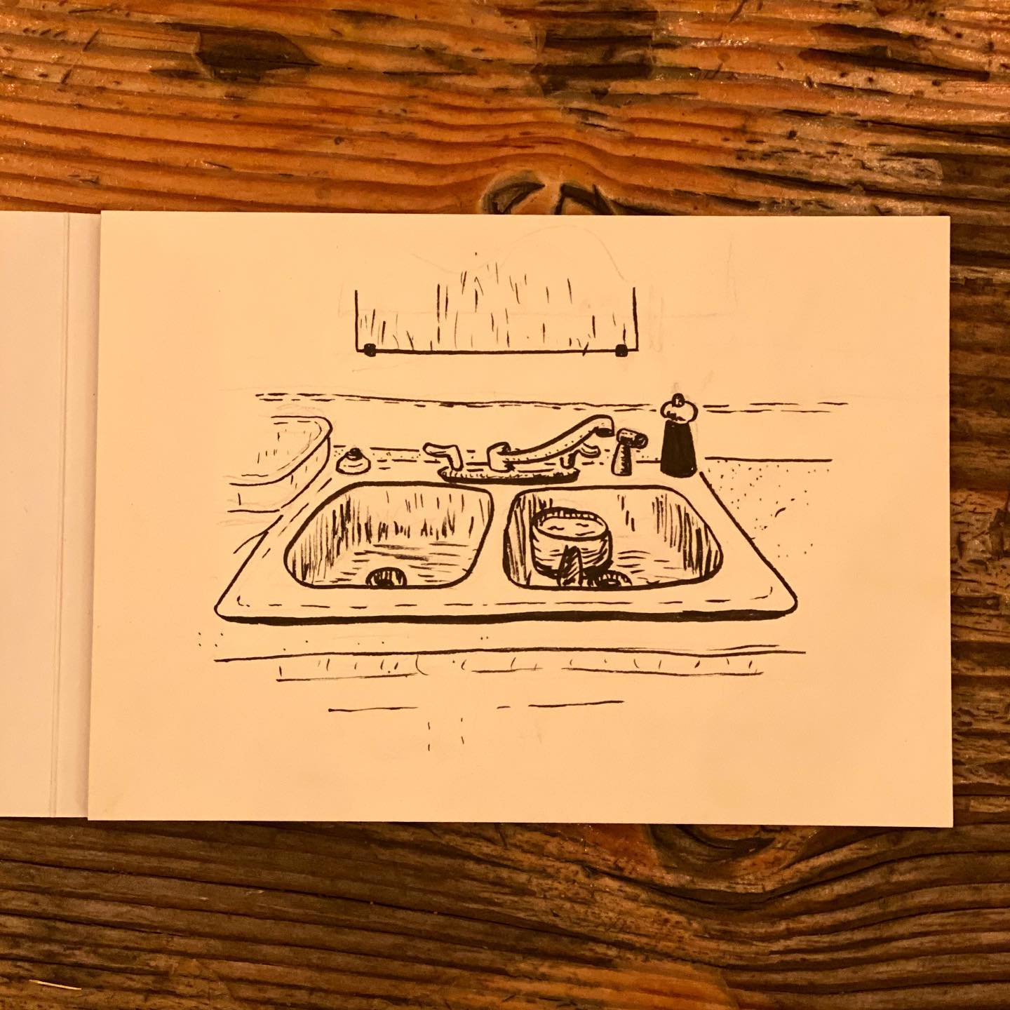 I was told this was a dirty sink. I don’t believe it. Thanks @christinerandon…