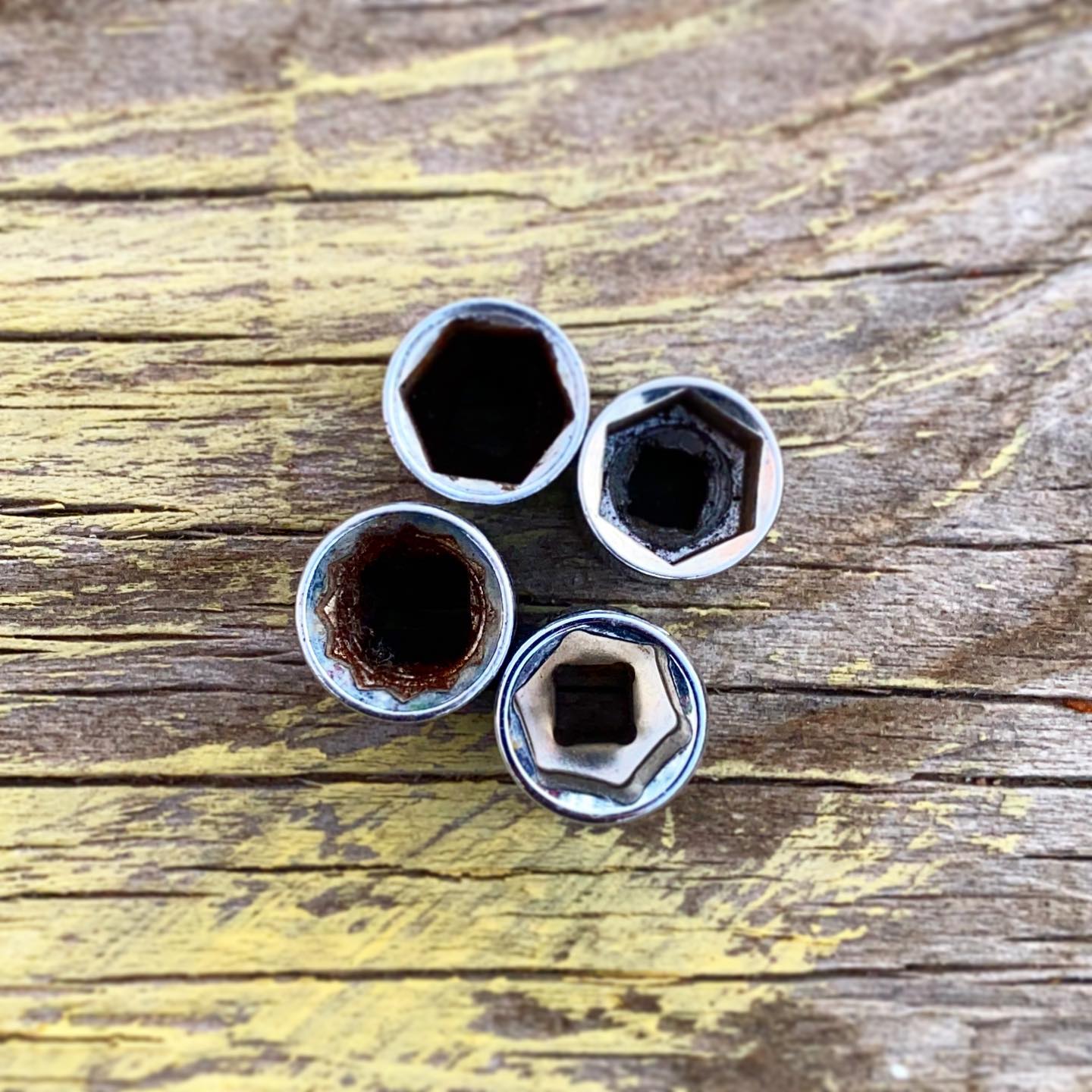Four halves.