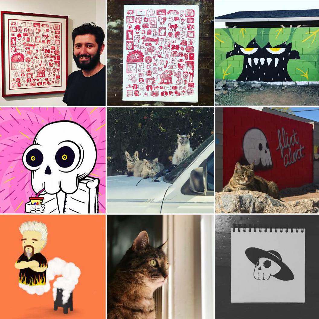 Baboons, skulls, cats, and guy fieri. What more can one ask for in a year?