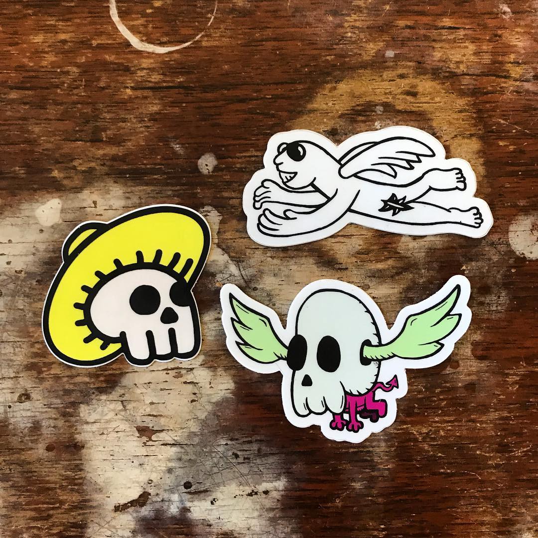 Here are some stickers I’ve made in the past few months. I created a store wh…