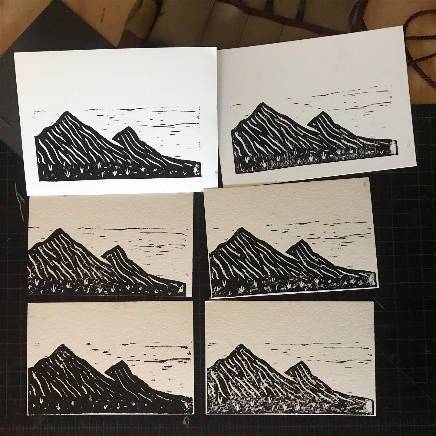 Landscape experiment.