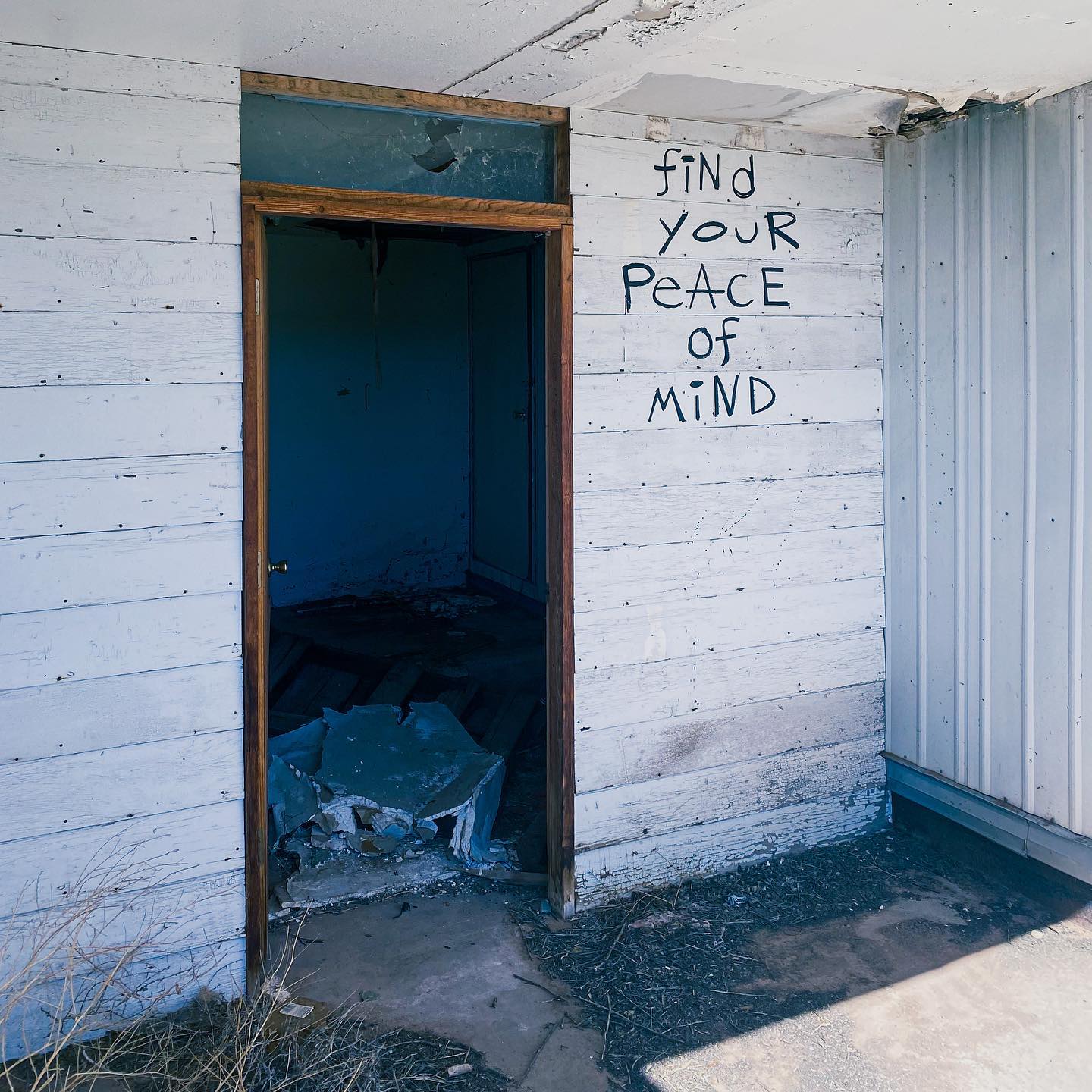 Sometimes you come across a doorway.