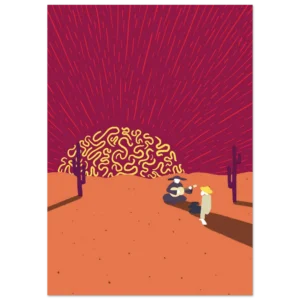 Sunset 21x29.7 cm / 8x12"