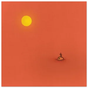 Heat Island  25x25 cm / 10x10″