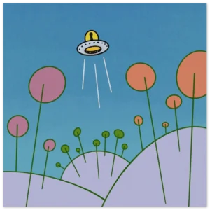 Blast Off 25x25 cm / 10x10″